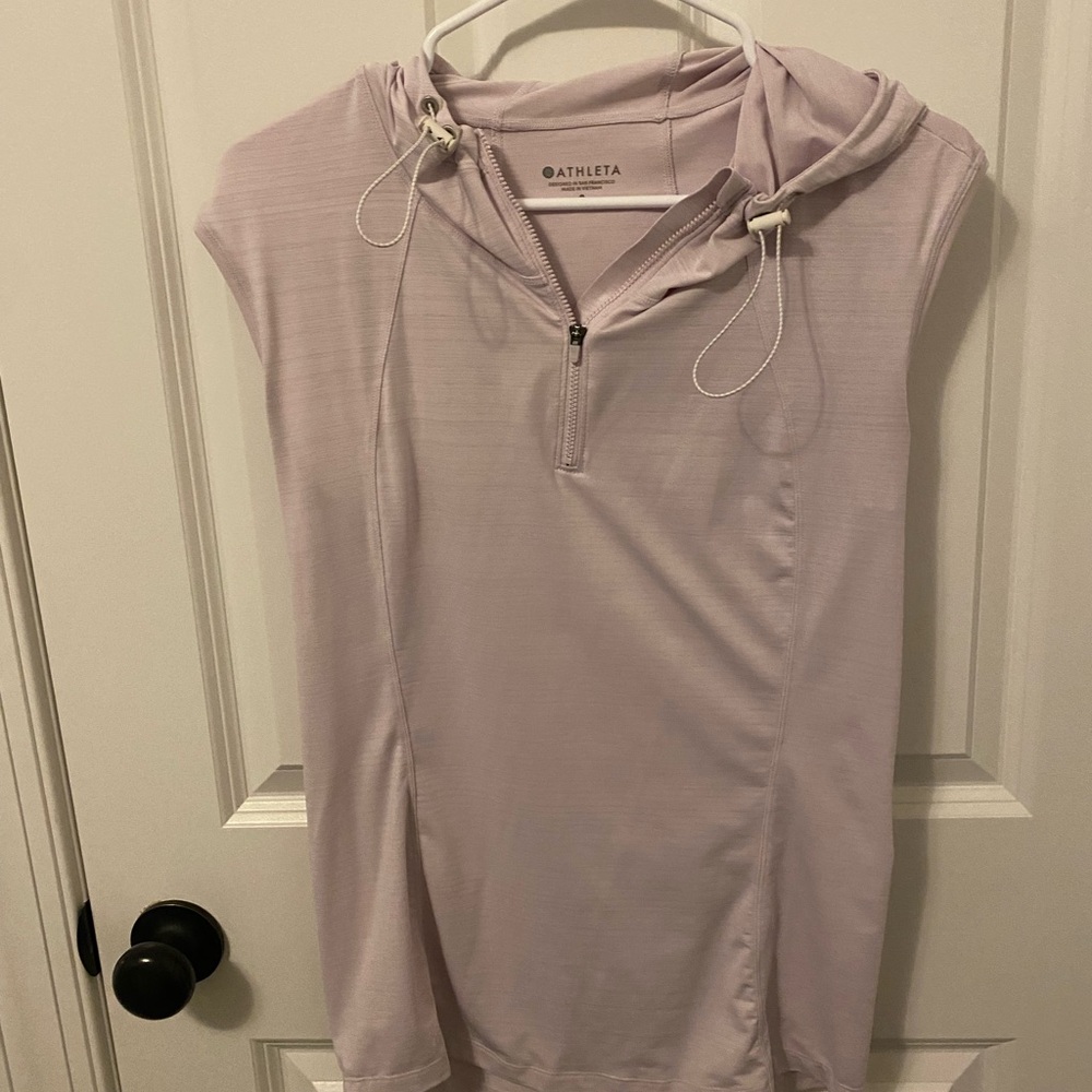Athleta Lavender Sleeveless Top